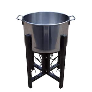 14 in. Stainless Steel Ice Bucket and Stand
