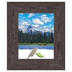 Bridge Black Wood Picture Frame Opening Size 11 x 14 in.