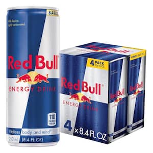 Red Bull Energy Drink, 8.4 fl. oz. (4-Pack)