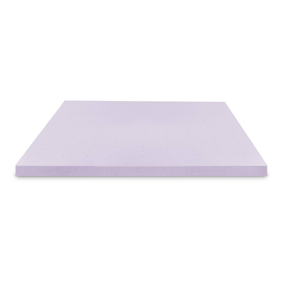 Lavender Scented Twin XL Memory Foam Mattress Topper
