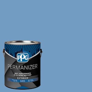 1 gal. PPG1161-4 Blue Promise Semi-Gloss Exterior Paint