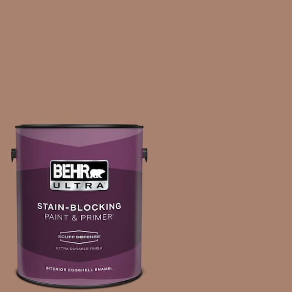 BEHR ULTRA 1 gal. #S190-5 Cocoa Nutmeg Extra Durable Eggshell Enamel Interior Paint & Primer