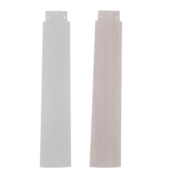 Tilden 60 in. Indoor/Covered Outdoor Matte White Ceiling Fan with Edge-Lit Adjustable White LED and Remote Included