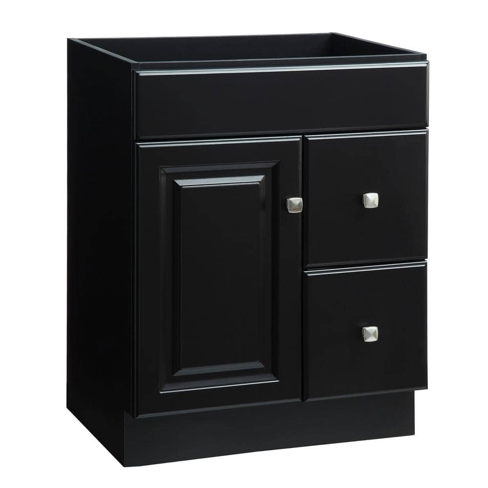 Design House 597187 Wyndham 24 Inch Unassembled 1-Door 2-Drawer Vanity without Top  Dark Espresso