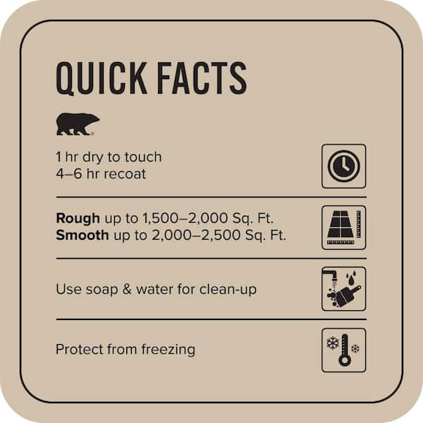 5 gal. #PFC-27 Light Rattan Self-Priming 1-Part Epoxy Satin Interior/Exterior Concrete and Garage Floor Paint