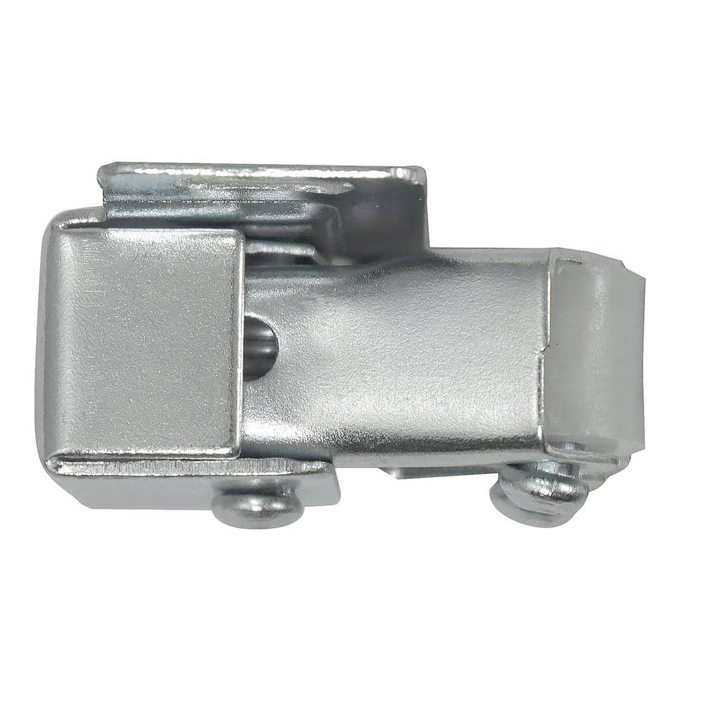 Silver Steel Double Roller Cabinet Catch Latch