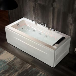 Hourglass Integrated Acrylic Whirlpool Bath Tub In White – Kohler Online  Store