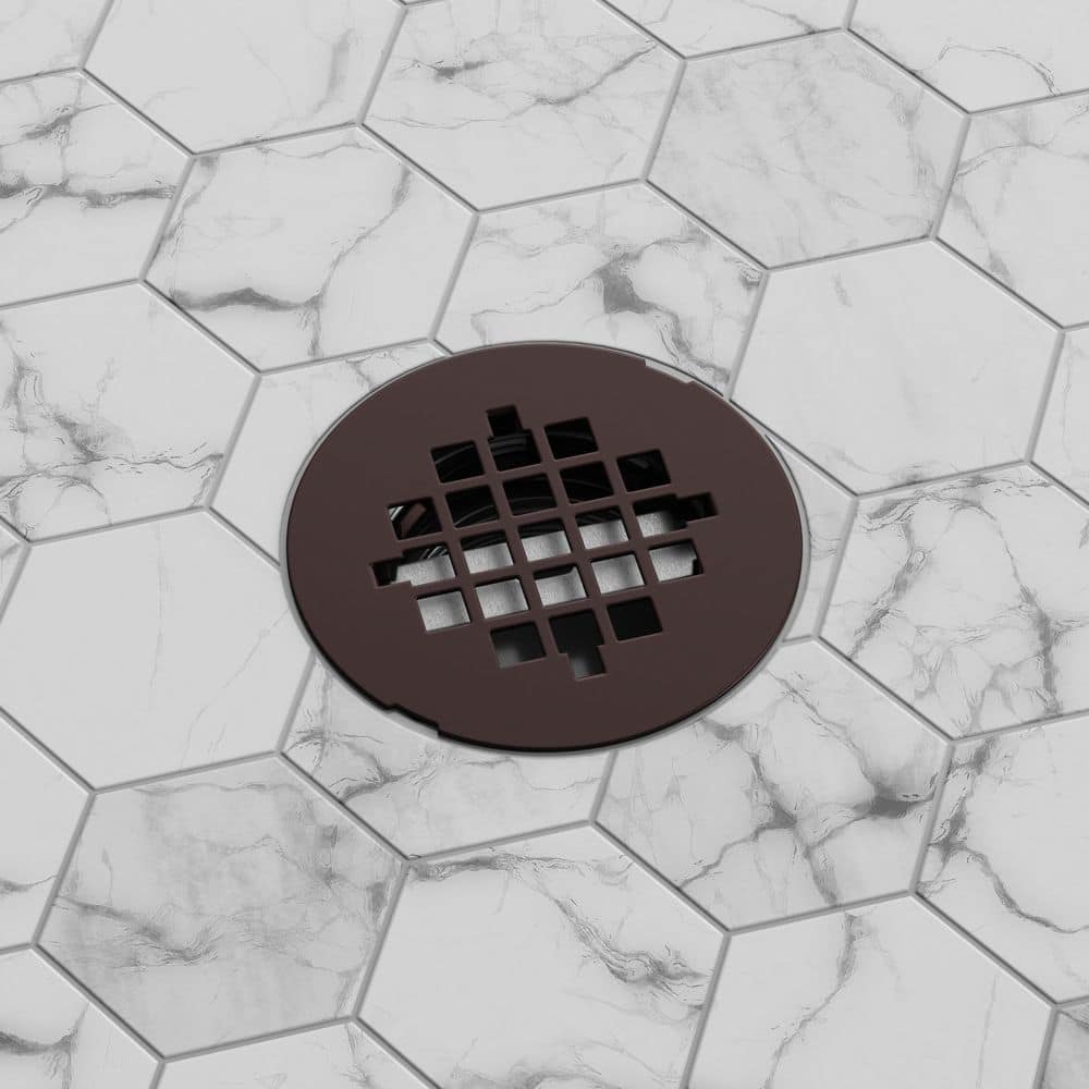 SlimLine 2 in. Round Shower Drain, Oil Rubbed Bronze price history on PriceWatchPro