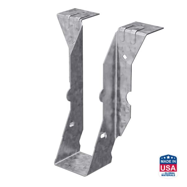 Simpson Strong-Tie PF 18-Gauge ZMAX Galvanized Post Frame Hanger for 2x6 Nominal Lumber