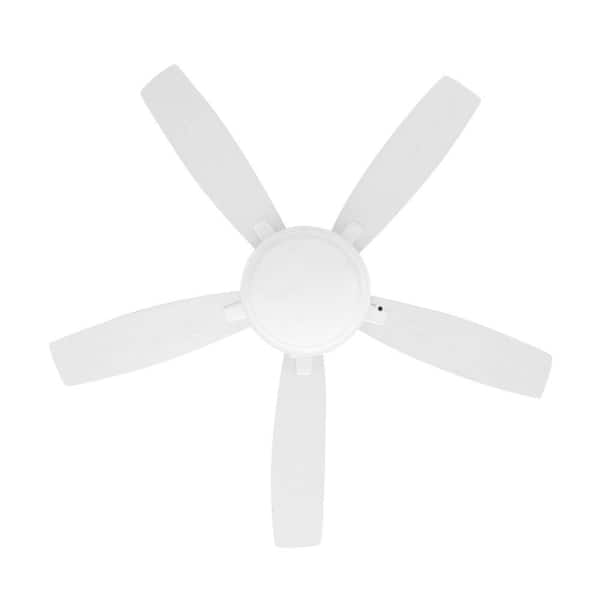 Hampton Bay Roanoke 48 in. Indoor/Outdoor Wet Rated White Ceiling