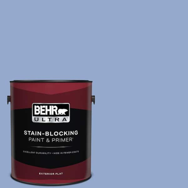 BEHR ULTRA 1 gal. #M540-4 Hopeful Dream Flat Exterior Paint & Primer