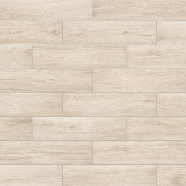 Florida Tile Home Collection Chalet Natural Light Beige 6 in. x 24 in ...