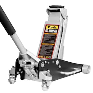 2.5-Ton Low-Profile Aluminum and Steel Floor Jack with Dual Piston Speedy Lift