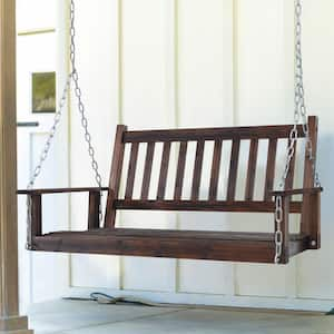 4 foot metal porch swing