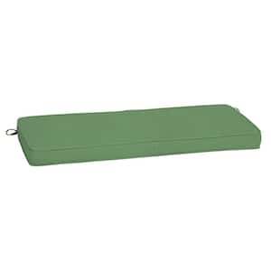 ProFoam 18 in. x 46 in. Moss Green Leala Rectangle Outdoor Bench Cushion