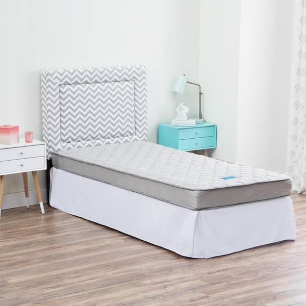 Linenspa Essentials 6in. Firm Innerspring Tight Top Twin Mattress with Mattress Protector