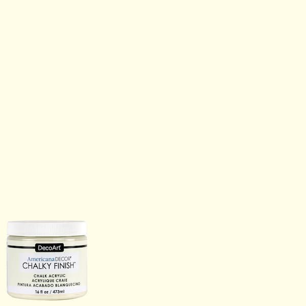 Americana 8 Oz Lace Chalky Finish Hdadc02 95 The Home Depot - Home Depot Americana Decor Chalky Paint Colors
