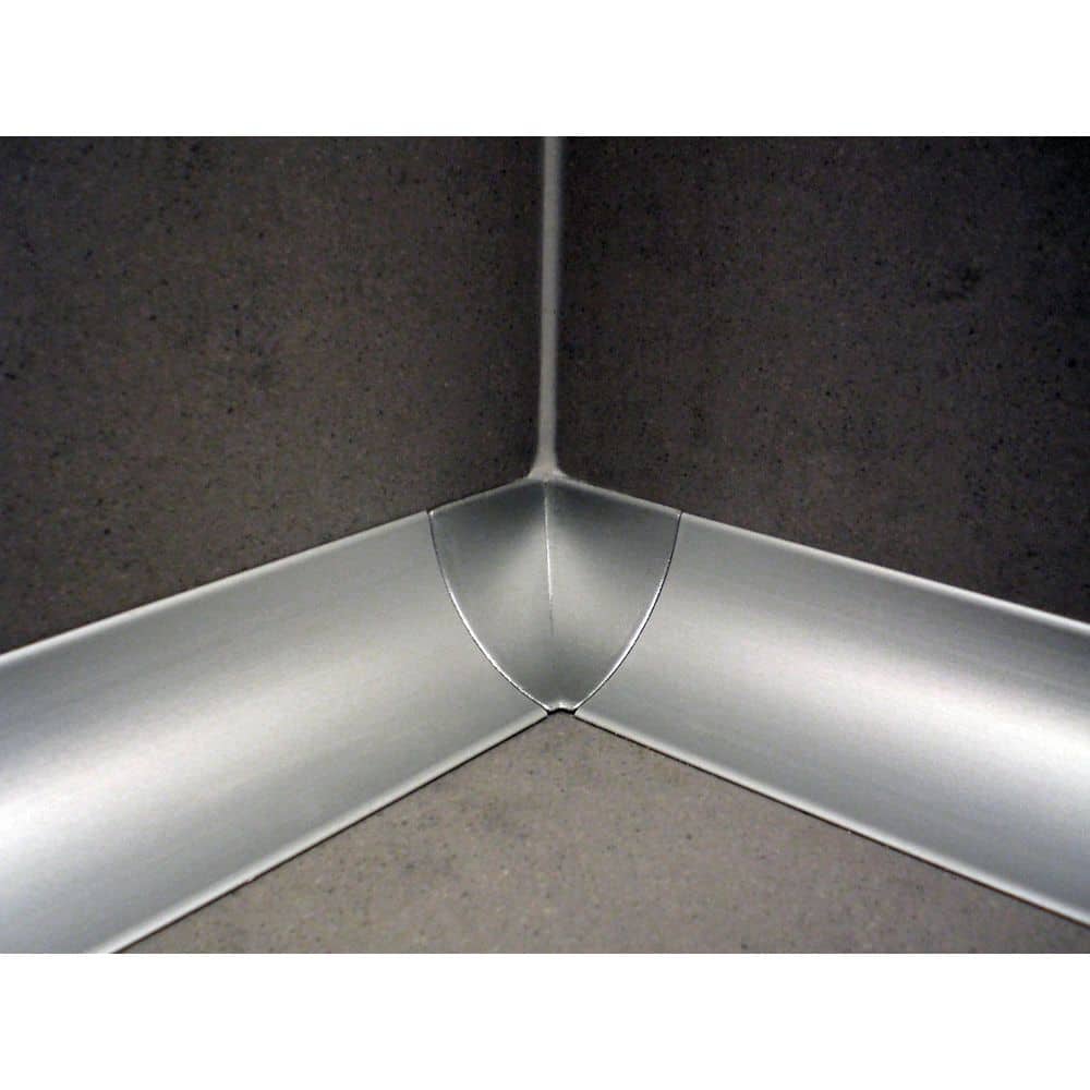 DURACOVE 0 in D x 0.63 in W x 0 in L X 0 in L Concave Crnr Alumium Alumium Anodized Silver Molding and Transition Trim price history on PriceWatchPro