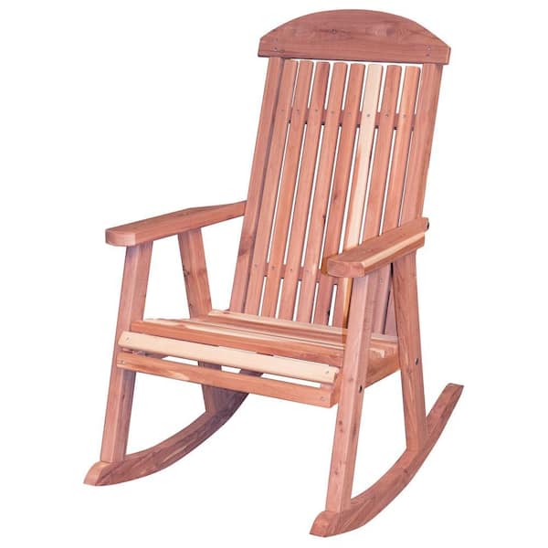 AmeriHome Amish Made Unfinished Patio Rocking Chair