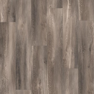 Brookstone Oak 12 mm T x 8 in. W Waterproof Laminate Wood Flooring(15.94 sq. ft./Case)