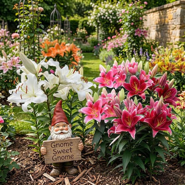 national PLANT NETWORK Lily Oriental Mixed Bulbs (5-Pack) HD3429