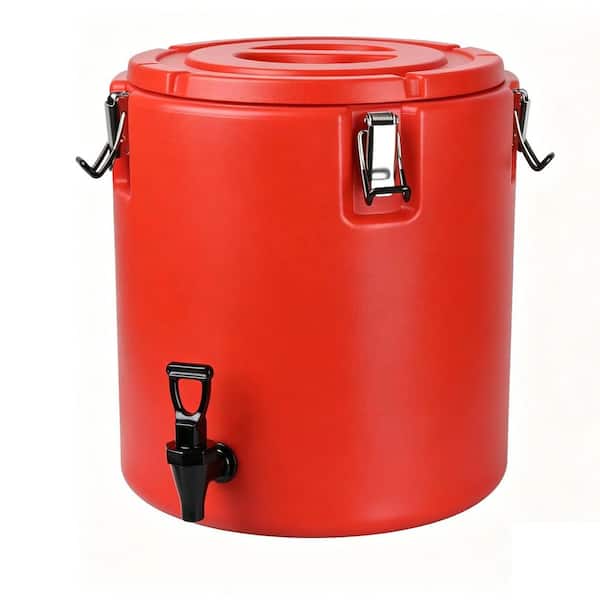 32 qt. Insulated Beverage Dispenser, Cold and Hot Drink Dispenser with Stainless Steel Interior and Spout, Water Cooler