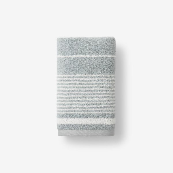 Company Cotton Plush Spa Stripe Seaspray Cotton Single Hand Towel