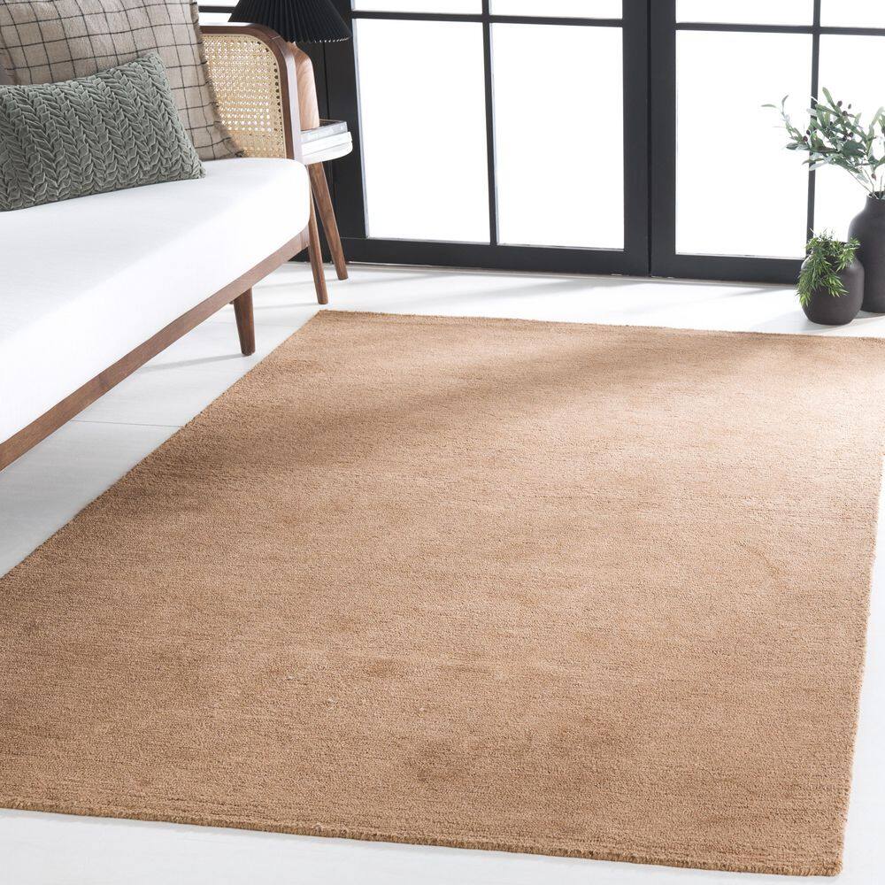 Natural Fiber 5 X 8 Natural Abstract Area Rug
