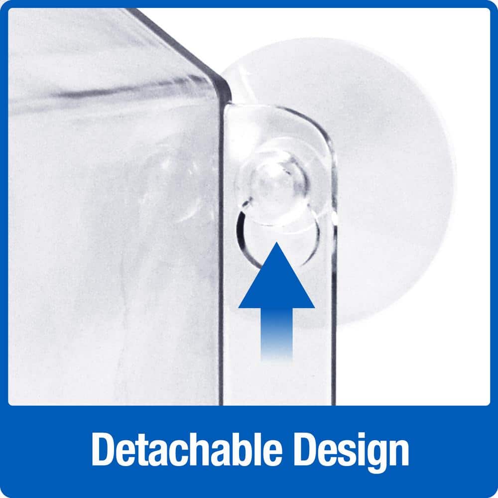 Clear Plastic Window Bird Feeder with Suction Cups