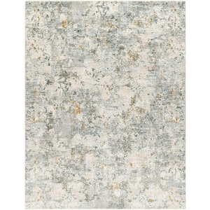 Ithaca Green/Gray 8 ft. x 10 ft. Abstract Indoor Area Rug