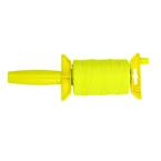 #18 x 500 ft. Nylon Braided Mason Twine with Reloadable Winder, Yellow