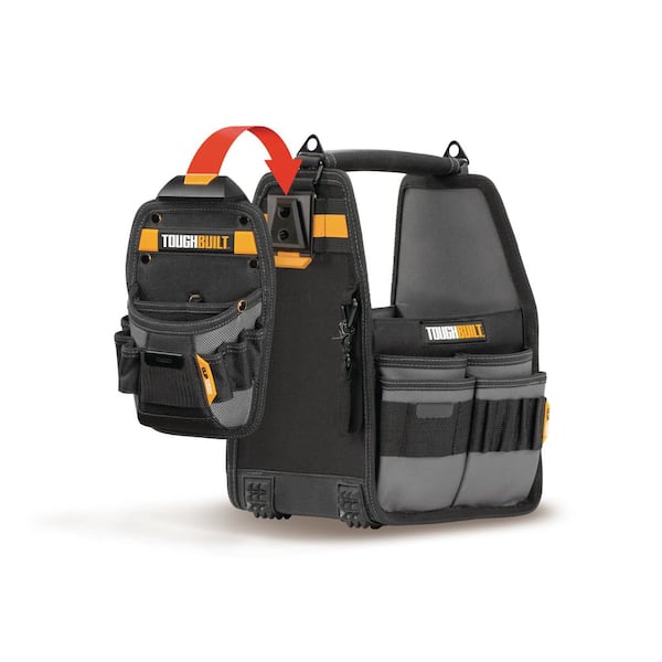 Reviews for TOUGHBUILT 8 Universal Service ClipTech Tote and Pouch with 31  pockets and heavy-duty reinforced construction