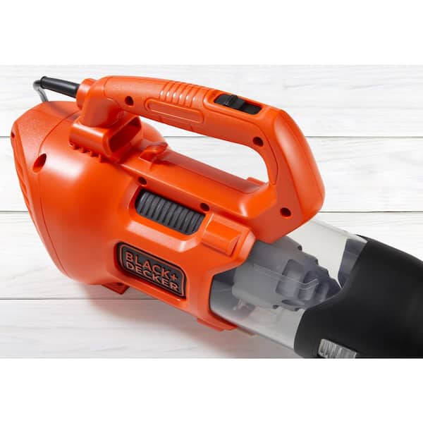 BLACK+DECKER 450-CFM 140-MPH Corded Electric Handheld Leaf Blower in the Leaf  Blowers department at