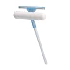 Window Squeegee and Scrubber Combo Complete Washer