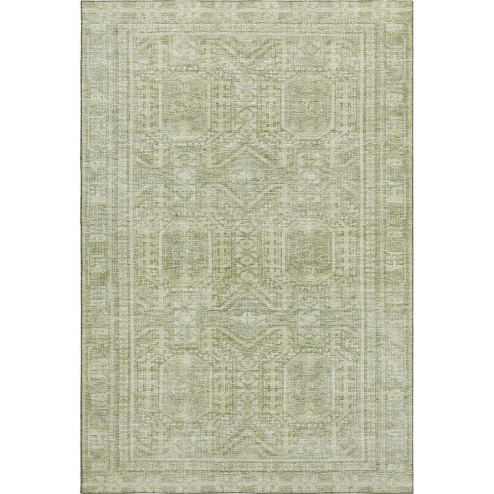 Mayfield Premium Machine Washable Abstract AMF1920 Sage 3 ft. x 4 ft. Area Rug price history on PriceWatchPro