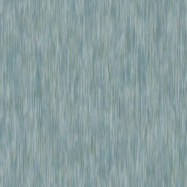 York Wallcoverings Blue Metallic Opalescent Stria Vinyl Paper Unpasted Wallpaper (21 in. x 33 ft.)