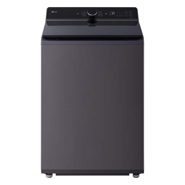 5.3 cu. ft. SMART Top Load Washer in Matte Black with Agitator, Easy Unload and TurboWash3D Technology