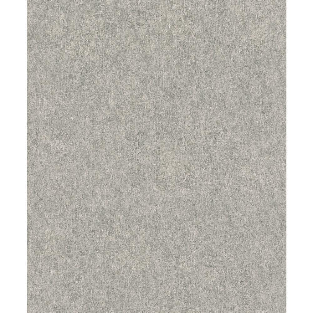 Genki Grey Distressed Vinyl Wallpaper Roll