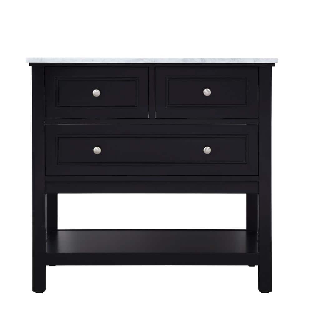 Timeless Home 36 in. W x 22 in. D x 33.75 in. H Single Bathroom Vanity in B