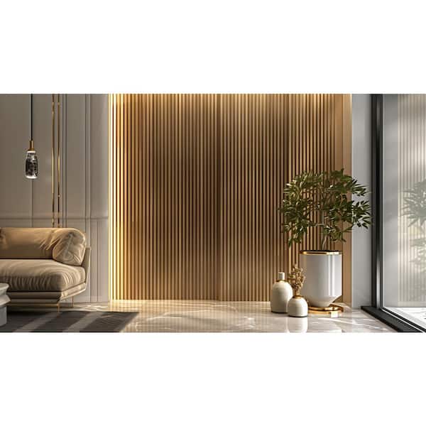 モノタイプ 木版貼り込み はがきサイズ 道A Ejoy 93 in. x 6 in. x 0.8 in. Solid Wood Wall Cladding Siding