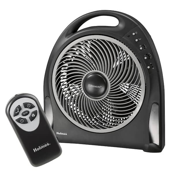 Holmes Blizzard 12 in. Power Floor Fan with Remote Control