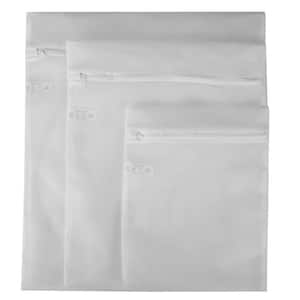 White Micro Mesh Wash Bag (3-Piece)