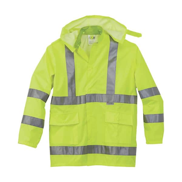 Safety Works 3-Piece Men's Large Yellow Rain Suit in the Clothing Sets  department at