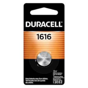 Duracell CR2032 3V Lithium Battery, 6 Count Pack, Bitter Coating Helps  Discourage Swallowing 004133303533 - The Home Depot