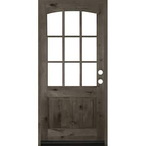 White 6 Panel Open Door isolated 18754243 PNG