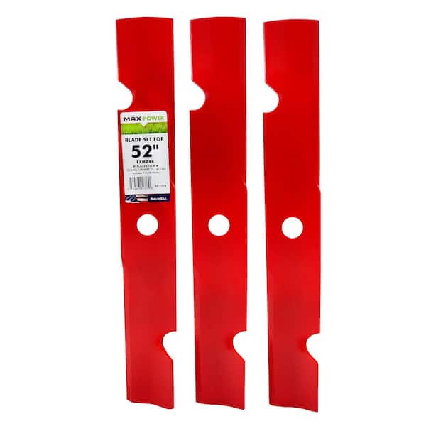 3 Hi-Lift Blade Set for 36" ExMark and Toro Mowers, Replaces OEM numbers 109-6873-03, 140-1242