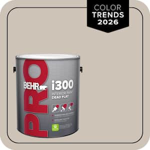 1 gal. #720C-3 Wheat Bread Dead Flat Interior Paint