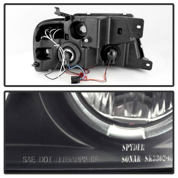 Spyder Auto Ford F150 04-08 Projector Headlights - Version 2 - LED