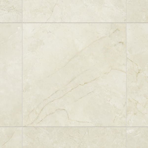 Reve Beige 24 in. x 24 in. Porcelain Floor and Wall Tile (15.5 sq. ft. /Case)