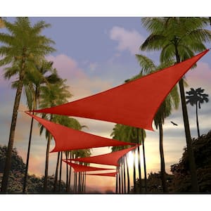 12 ft. x 12 ft. x 12 ft. Red Triangle Sail